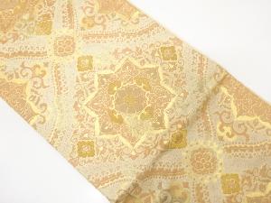 華紋織り出し　袋帯